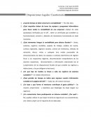 Disposiciones Legales: Cuestionario