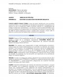 Derecho de Petición- Exclusión Centrales de Riesgo