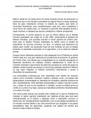 ENSAYO (MANIFESTACIÓN DEL MODELO PRIMARIO EXPORTADOR Y SU IMPRESIÓN ACTUALMENTE)