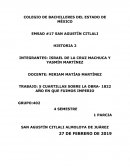 TRABAJO: 5 CUARTILLAS SOBRE LA OBRA- 1822 AÑO EN QUE FUIMOS IMPERIO