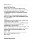 Capacidad de empresas manufactura