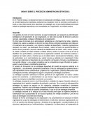 ENSAYO SOBRE EL PROCESO DE ADMINISTRACION ESTRATEGICA