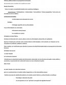 Politicas publicas y derechos