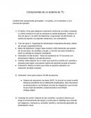 Componentes de TC