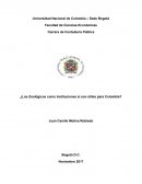 ¿Los zoológicos son útiles como instituciones en Colombia?