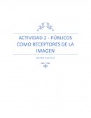 Actividad - Públicos como receptores de la imagen