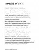 La Depresión clínica