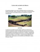 Cultura del occidente de México