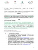 Programa escuelas de calidad