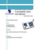 JOVENES QUE LEEN Y ESCRIBEN CADA VEZ MENOS