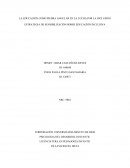 ESTRATEGIA DE SENSIBILIZACIÓN SOBRE EDUCACIÓN INCLUSIVA