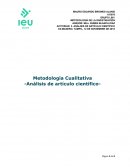 Metodología Cualitativa. DIFERENCIAS DE GÉNERO EN LAS HABILIDADES DE RESOLUCIÓN DE PROBLEMAS SOCIALES