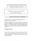 PLAN DE TRABAJO: LICENCIATURA EN PEDAGOGÍA
