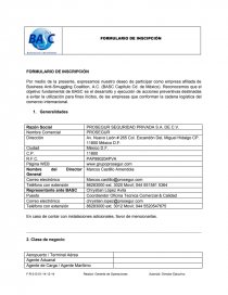 Manual BASC - PROSEGUR. Página 1
