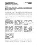 Destilación por arrastre de vapor