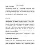 GUÍA ECONÓMICA TIERRA Y RECURSOS