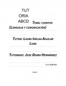 Tema: cuentos (Lenguaje y comunicación)