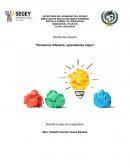 Nombre del proyecto: “Pensemos diferente, aprendamos mejor”