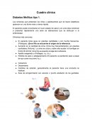 Cuadro clínico Diabetes Mellitus tipo 1