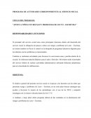Apoyo a niños con rezago y problemas de lecto – Escritura