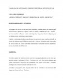 “APOYO A NIÑOS CON REZAGO Y PROBLEMAS DE LECTO – ESCRITURA”