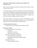 Recibir “lo que ya sé” me genera un sentimiento de “arrogancia” pues “ya lo domino”, ¿cuál es la novedad? ¿cuál es el reto?