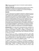 Situación del desarrollo humano en la dimensión corpórea englobando nutrición y actividad física