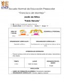 ORGANIZADOR CURRICULAR 1 Expresión artística