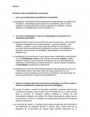 Nociones sobre la planificación universitaria