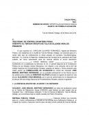 Formulación de acusación Homicidio