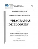 ARQUITECTURA DE COMPUTADORES “DIAGRAMAS DE BLOQUES”