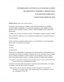 ARTE DRAMÁTICO 6° SEMESTRE ACADÉMICO 2018-02. Página 1