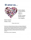 Ensayo sobre el amor