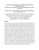VARIACION DEL METODO DE SECADO EN LA FERMENTACION ESPONTANEA DE ALMIDON NATIVO DE YUCA