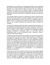 Bioinformatica. Página 1