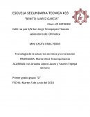 Tecnología de la salud, los servicios y la recreación