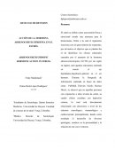 Acción de la hormona adrenocorticotropina en el estrés