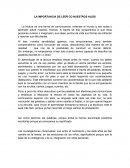 La lectura con los hijos