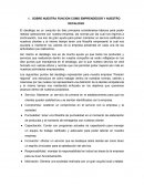 SOBRE NUESTRA FUNCION COMO EMPRENDEDOR Y NUESTRO DECALOGO