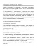 CAPACIDAD POTENCIAL DEL PROCESO