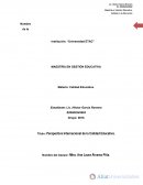 Perspectiva Internacional de la Calidad Educativa