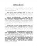 EL RETORNO DE UNA VIDA Roberto Reynoso Dávila (1921-2017)