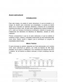 Acero estructural. Ensayo de tensión