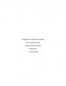 Competencia y evaluación de auditoria