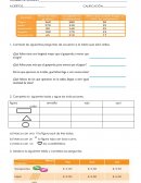 EXAMEN DE MATEMATICAS Primer Grado