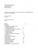 ESTUDIO DESCRIPTIVO SOBRE LA IGUALDAD DE GENERO EN LA DISCRIMINACION DE LA MUJER EN SU DESEMPEÑO