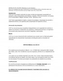 Modelos de calidad (ejemplo de una empresa)