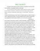 Postura a favor del aborto