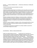 LITERATURA, PEDAGOGÍA Y FORMACIÓN EN VALORES