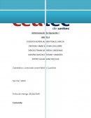 Primer entrega de proyecto. Administracion de Operaciones CEUTEC